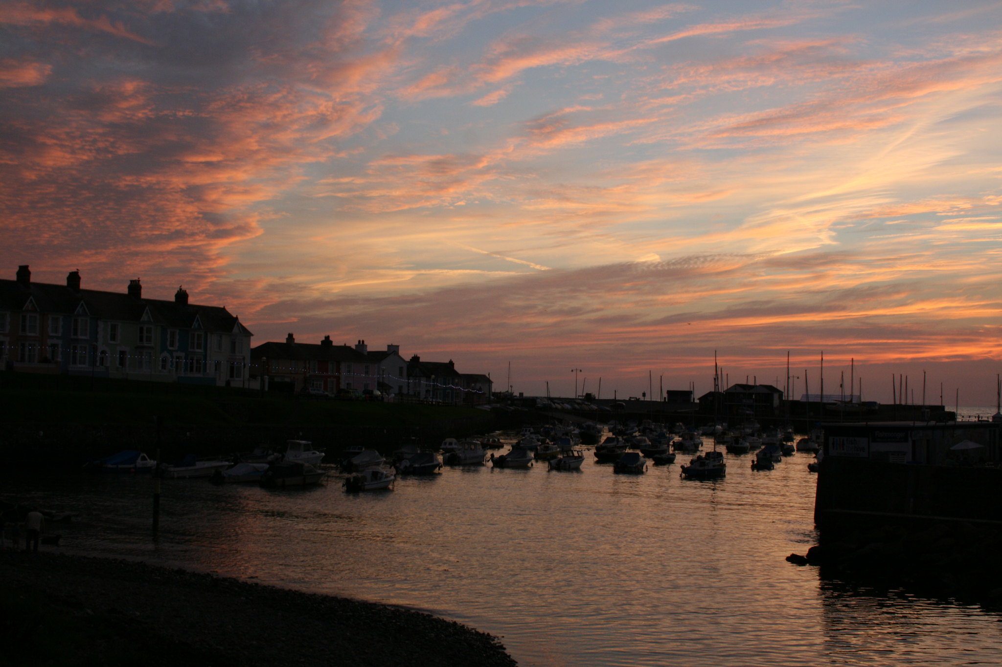 "Aberaeron, Ceredigion" by Dai Lygad is licensed under CC BY 2.0. To view a copy of this license, visit https://creativecommons.org/licenses/by/2.0/?ref=openverse.