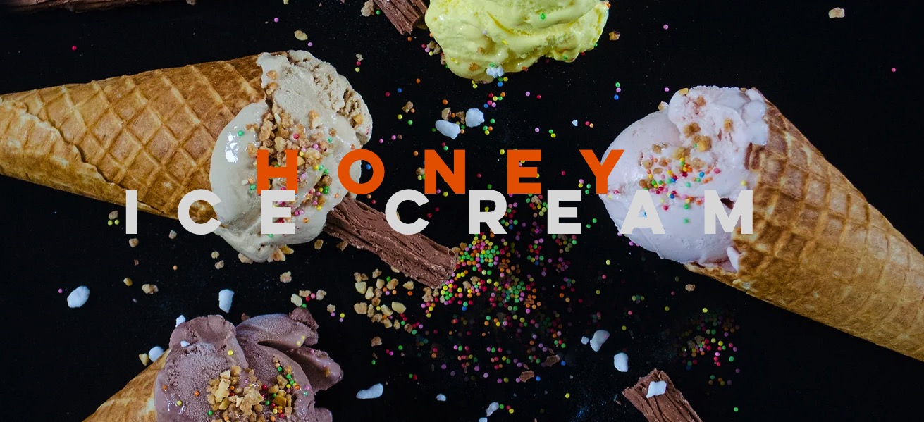 Honey Ice Cream at the Hive
